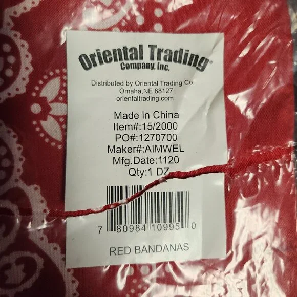 Western Cowboy Ranch Texas Party Supplies Decor- Tablecloth, Placemats, Bandanas - Picture 5 of 8